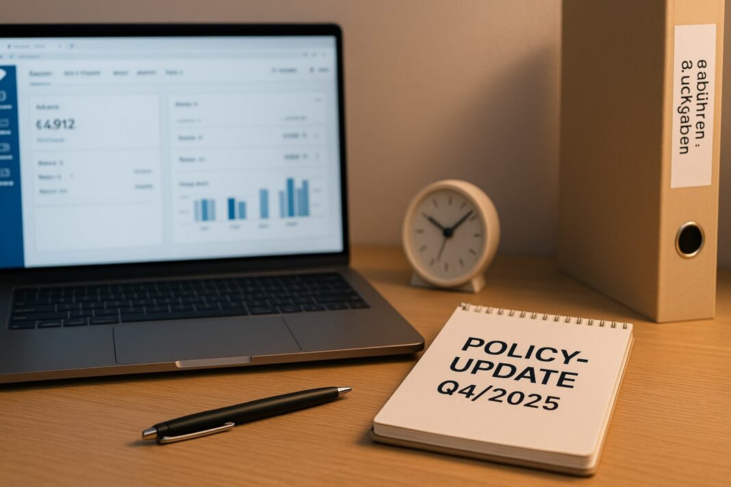 PayPal‑Policy Q4/2025: Gebühren & Schutz im Blick