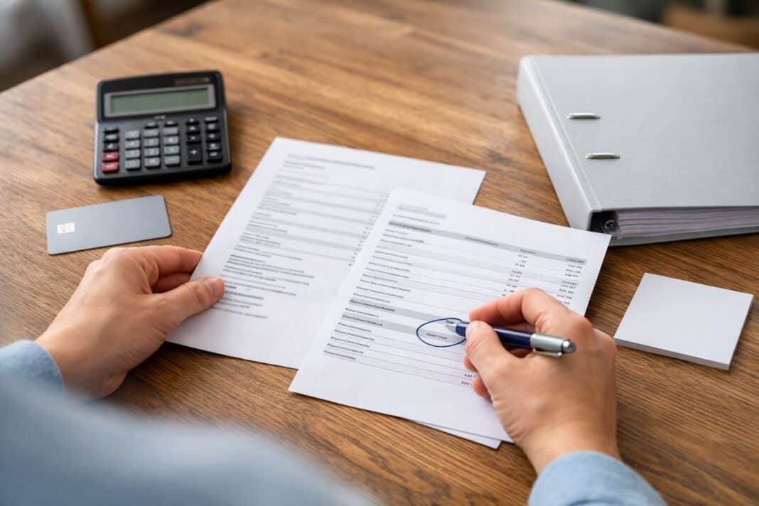 Kleine Entgelt-Zeilen auf dem Kontoauszug prüfen