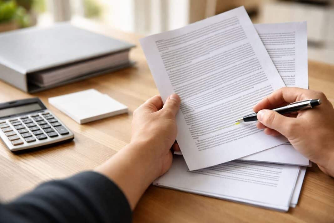 Kleingedrucktes prüfen und Gebühren markieren