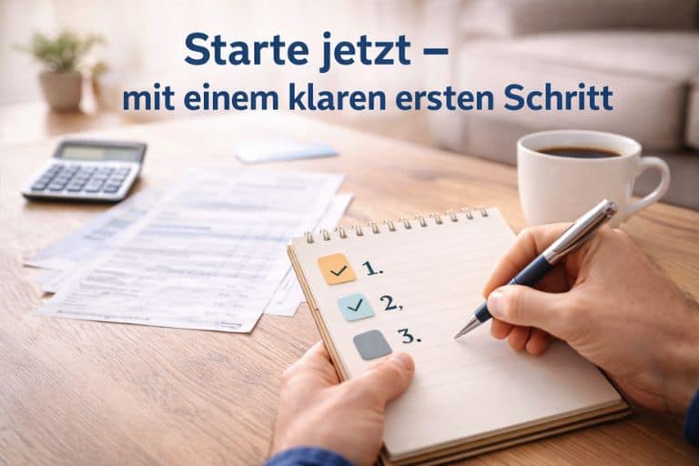 Erster Schritt beim Geld sparen: Ausgaben strukturiert planen