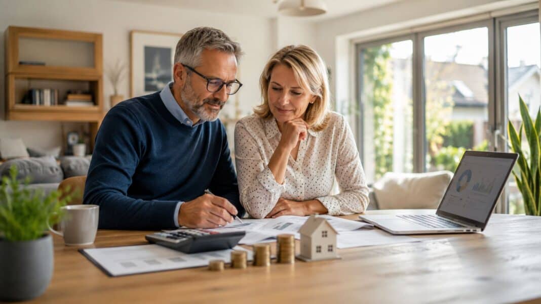 Private Altersvorsorge 2027: Was sich jetzt ändert und wie du dich richtig vorbereitest Moderne Altersvorsorgeplanung mit Finanzunterlagen und ruhiger Zukunftsperspektive