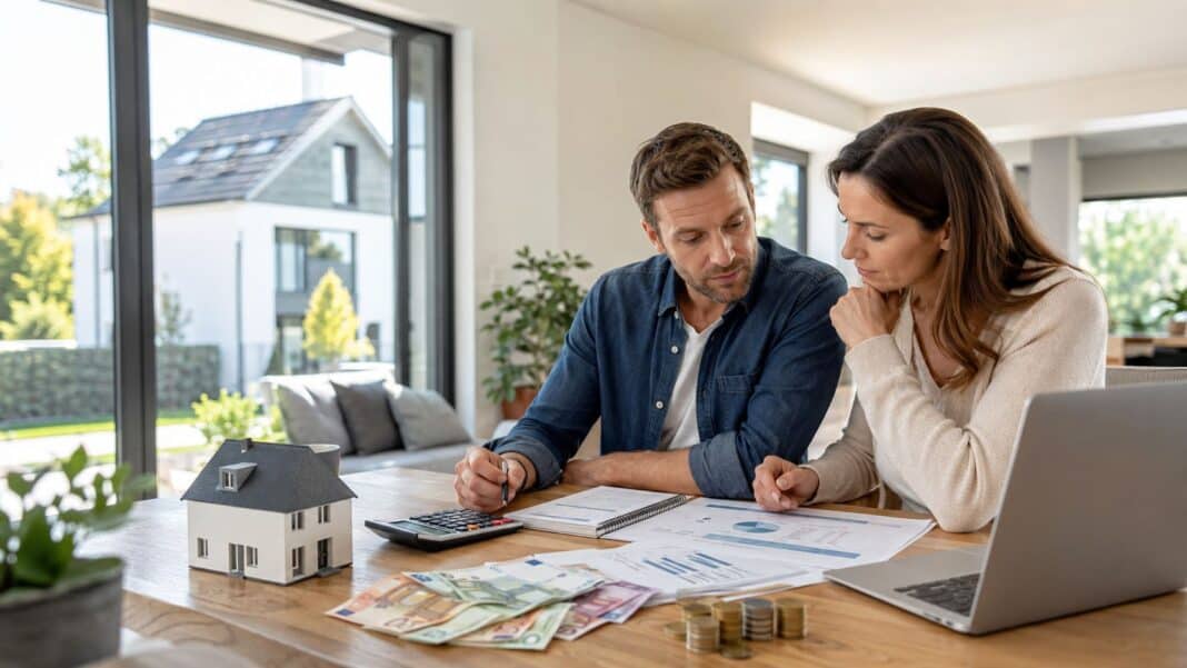 Solide Immobilienfinanzierung mit Eigenkapitalplanung am Küchentisch