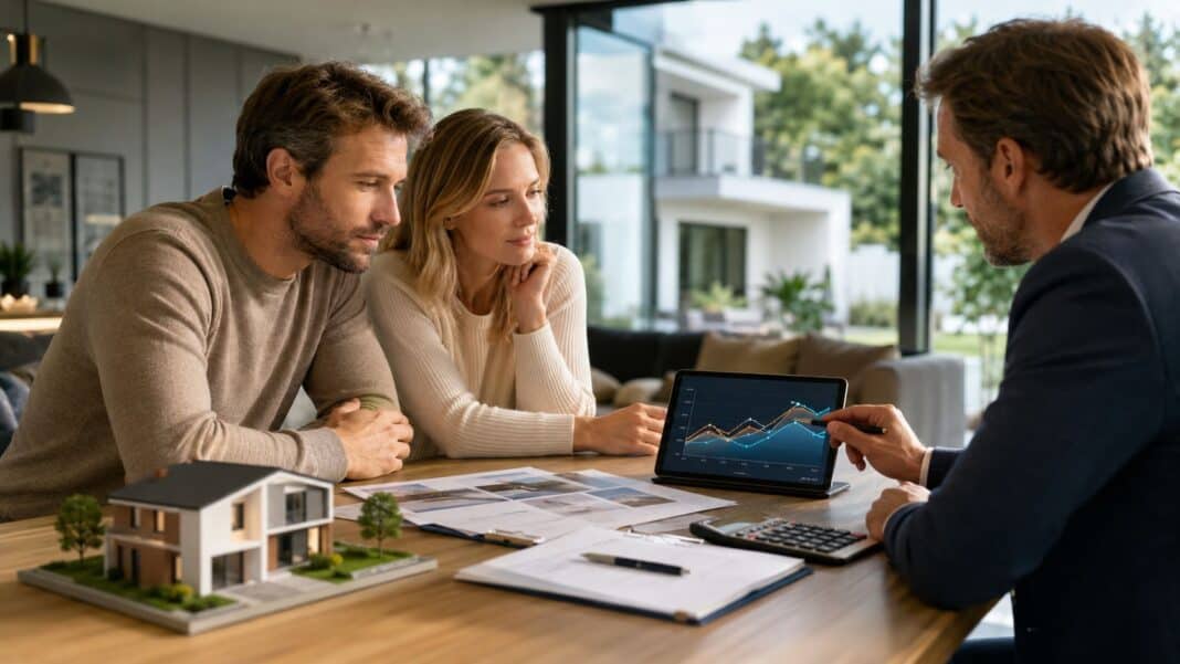 Moderne Hausfinanzierung mit sicherer Zinsplanung im Jahr 2026