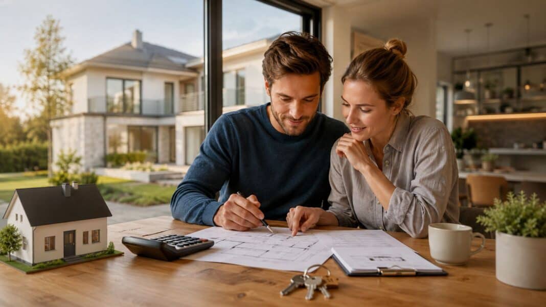 Finanzplanung für den Immobilienkredit im neuen Zuhause