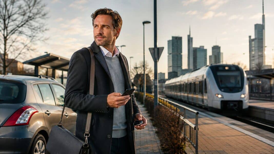 Berufspendler auf dem täglichen Arbeitsweg im Jahr 2026